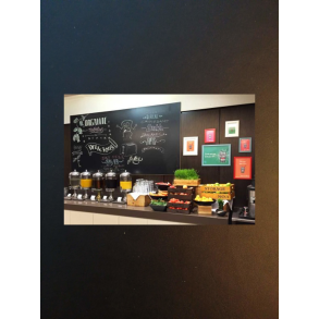 Tavlefolie 125 cm - sort