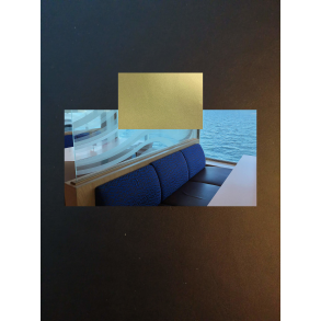 8510 ORACAL Glasdekoration guld 126 cm