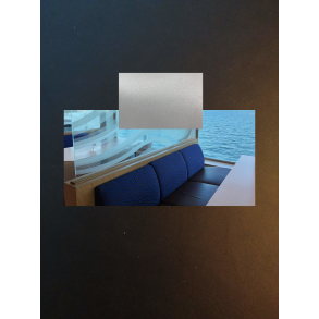 8510 ORACAL Glasdekoration slv 126 cm