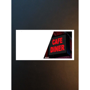 8870-70 Blockout folie Sort forside/Hvid bagside