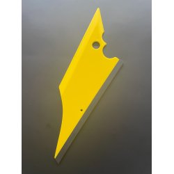 Kombiskraber sort/gul